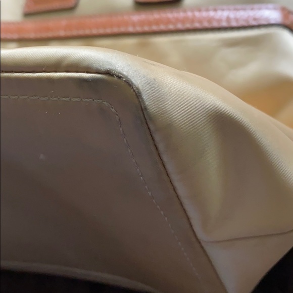 Authentic Coach Khaki Nylon Tote bag - Picture 13 of 16